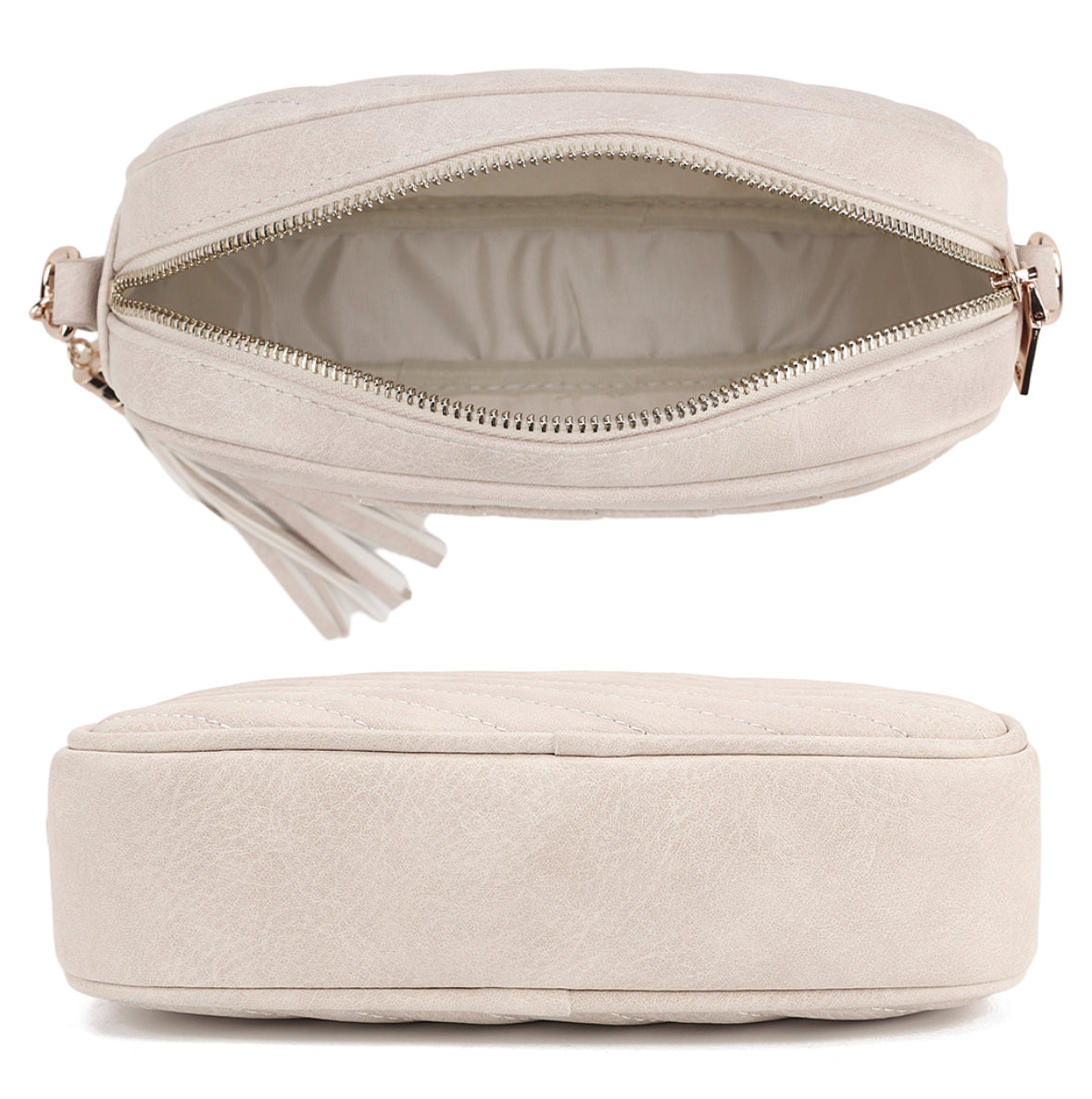 Too Chic Crossbody Bag- Beige