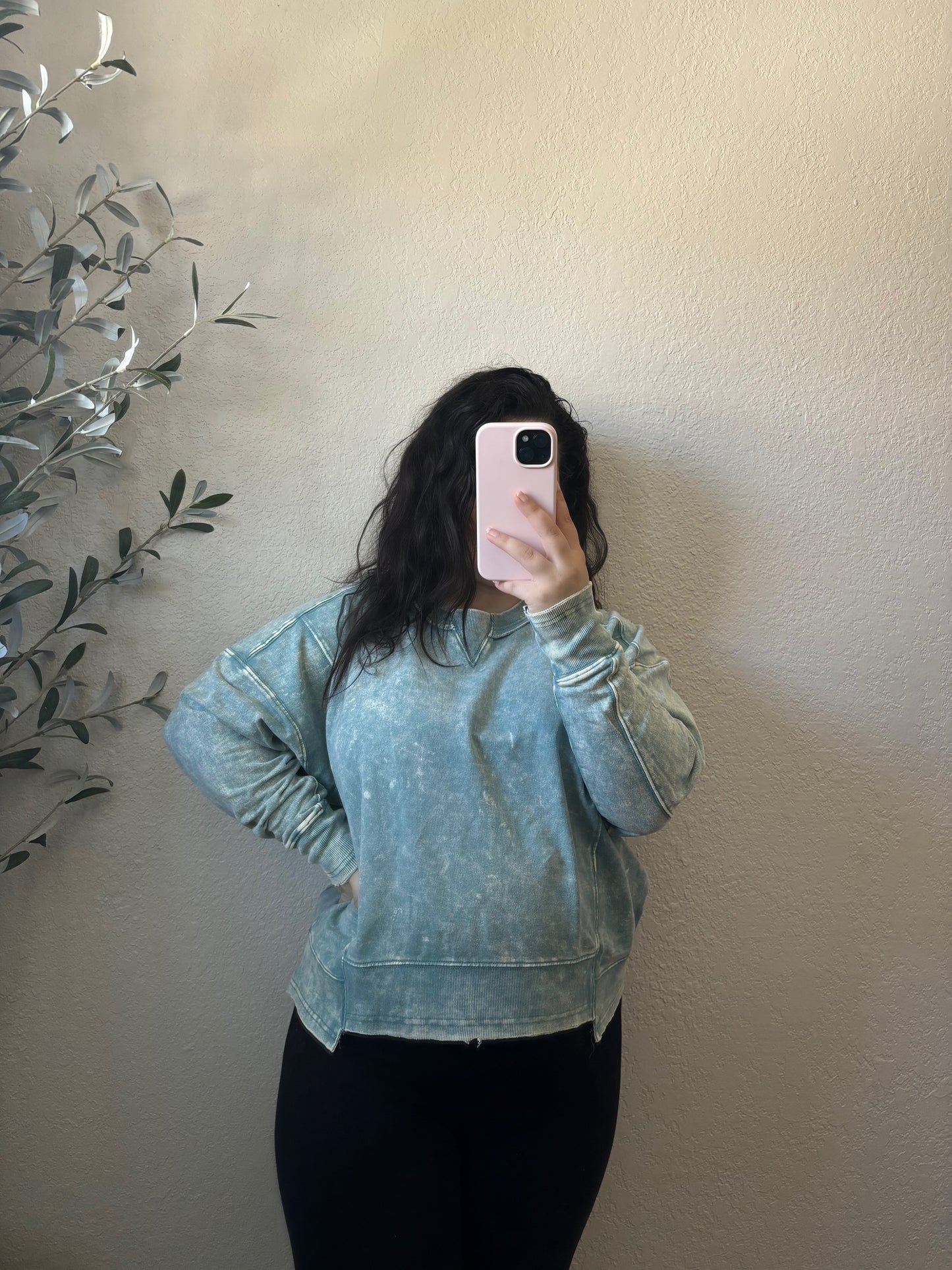 Kinsley Pullover (Ash Blue)