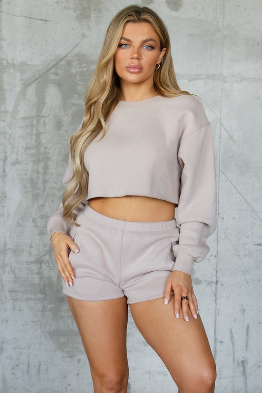 Ari Cropped Crewneck