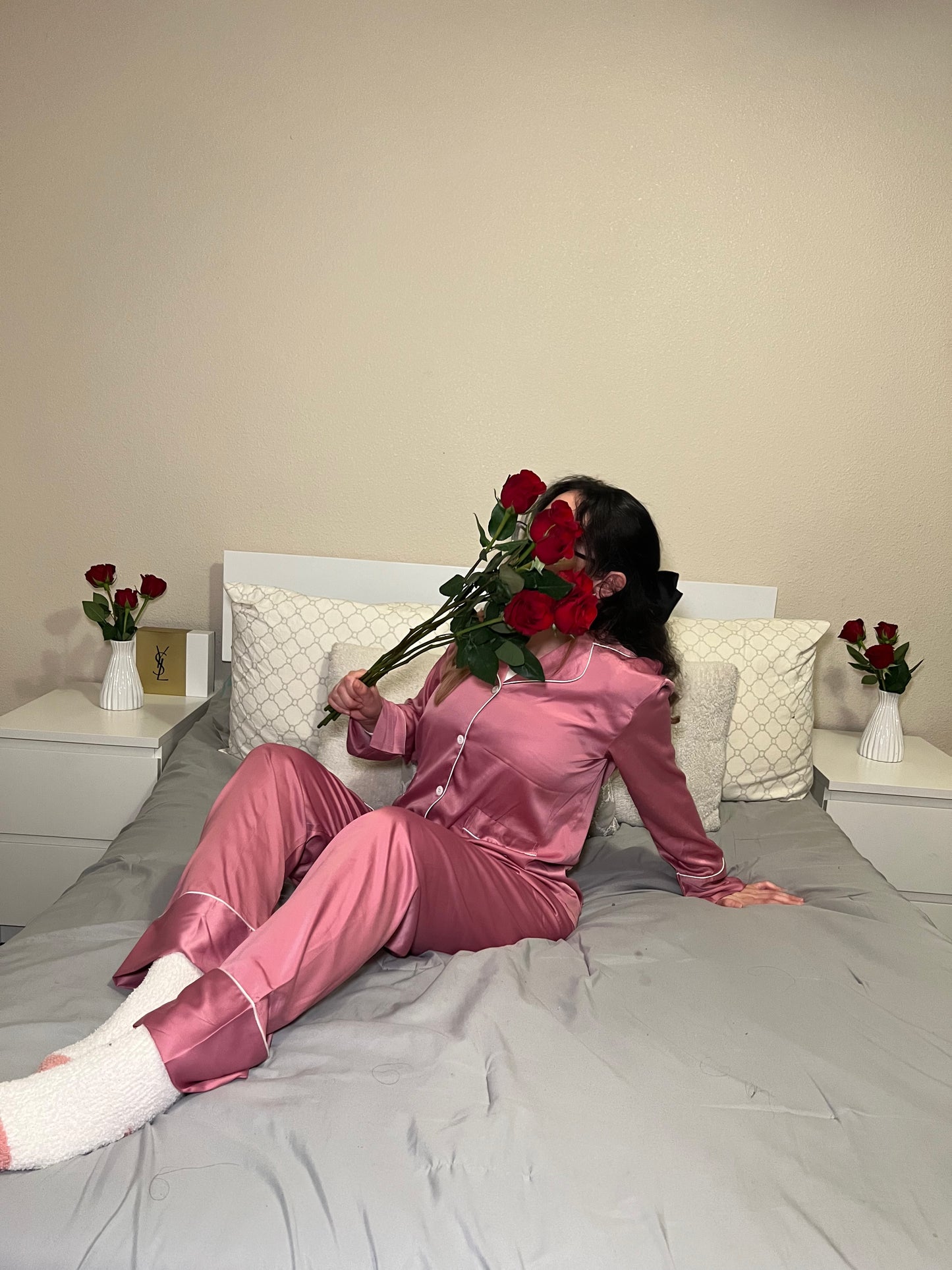 Cuddle Me Satin Pjs (More Colors)