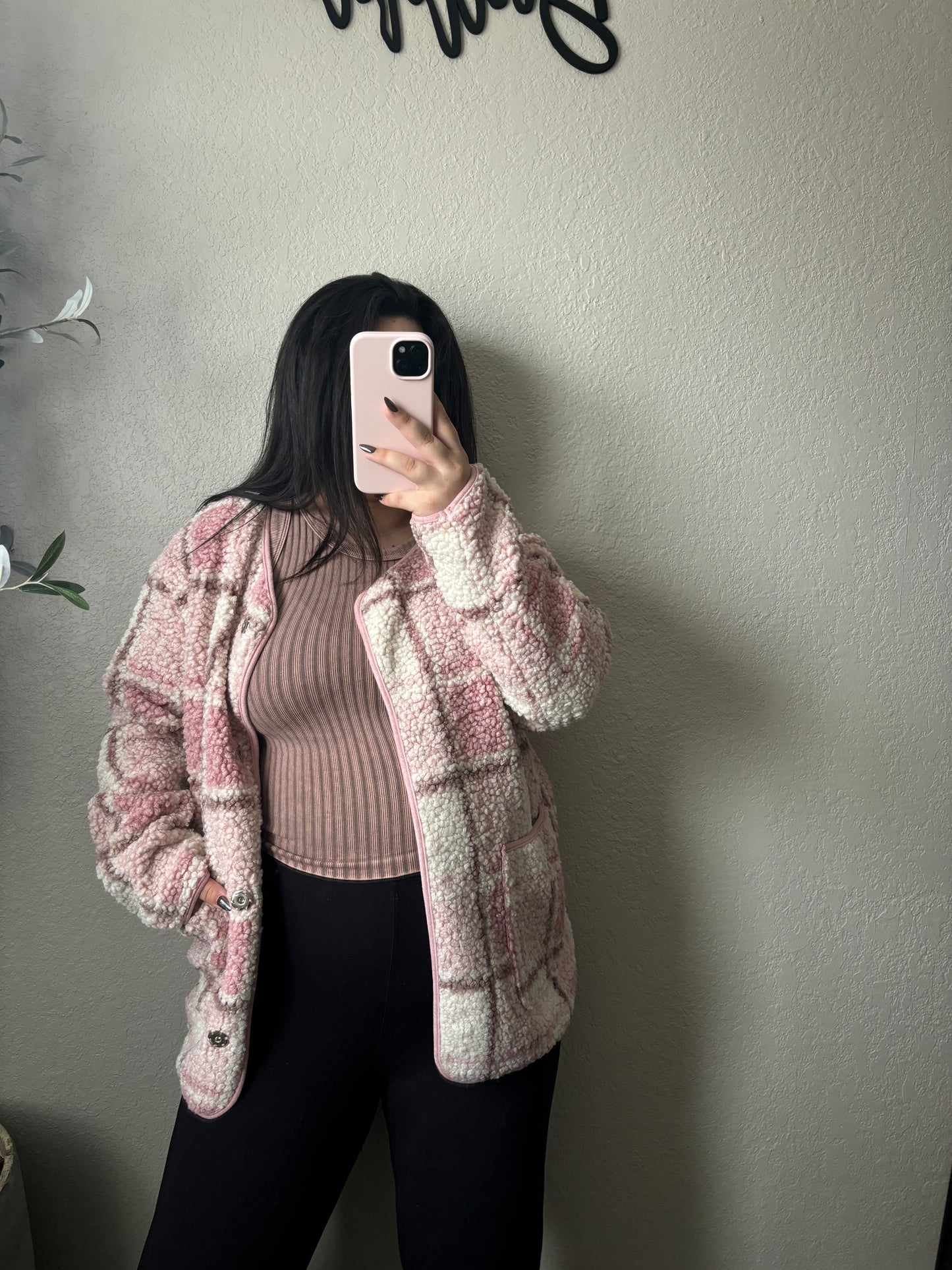 Strawberry Shortcake Sherpa Jacket