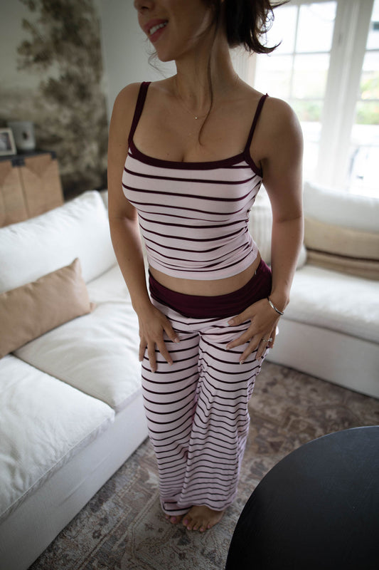 On Repeat Set (Pink/Maroon)