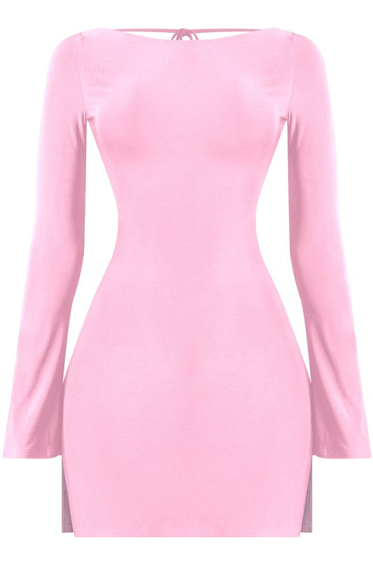 Tami Mini Dress- Blush