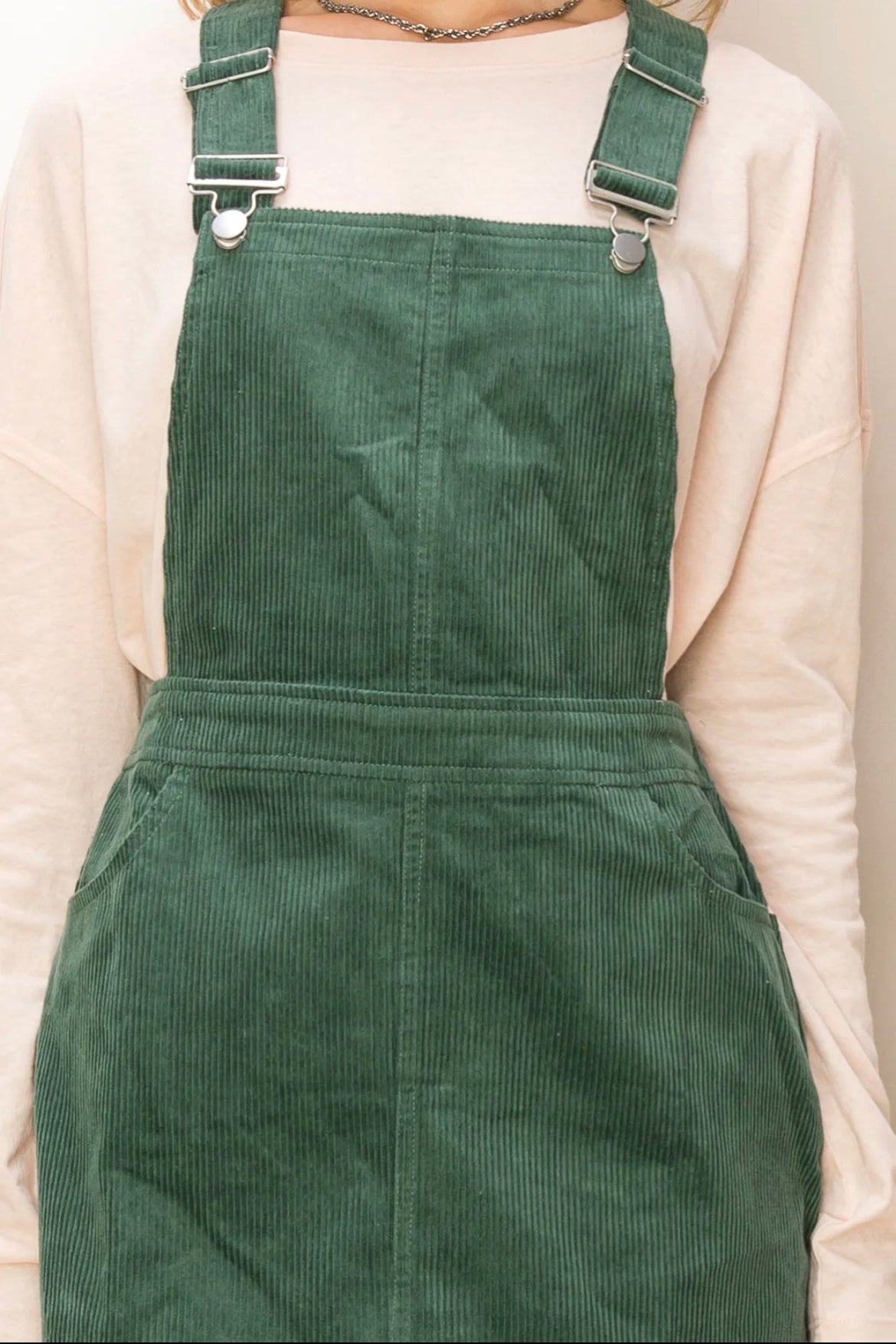 Tima Corduroy Overall Dress (More Colors)