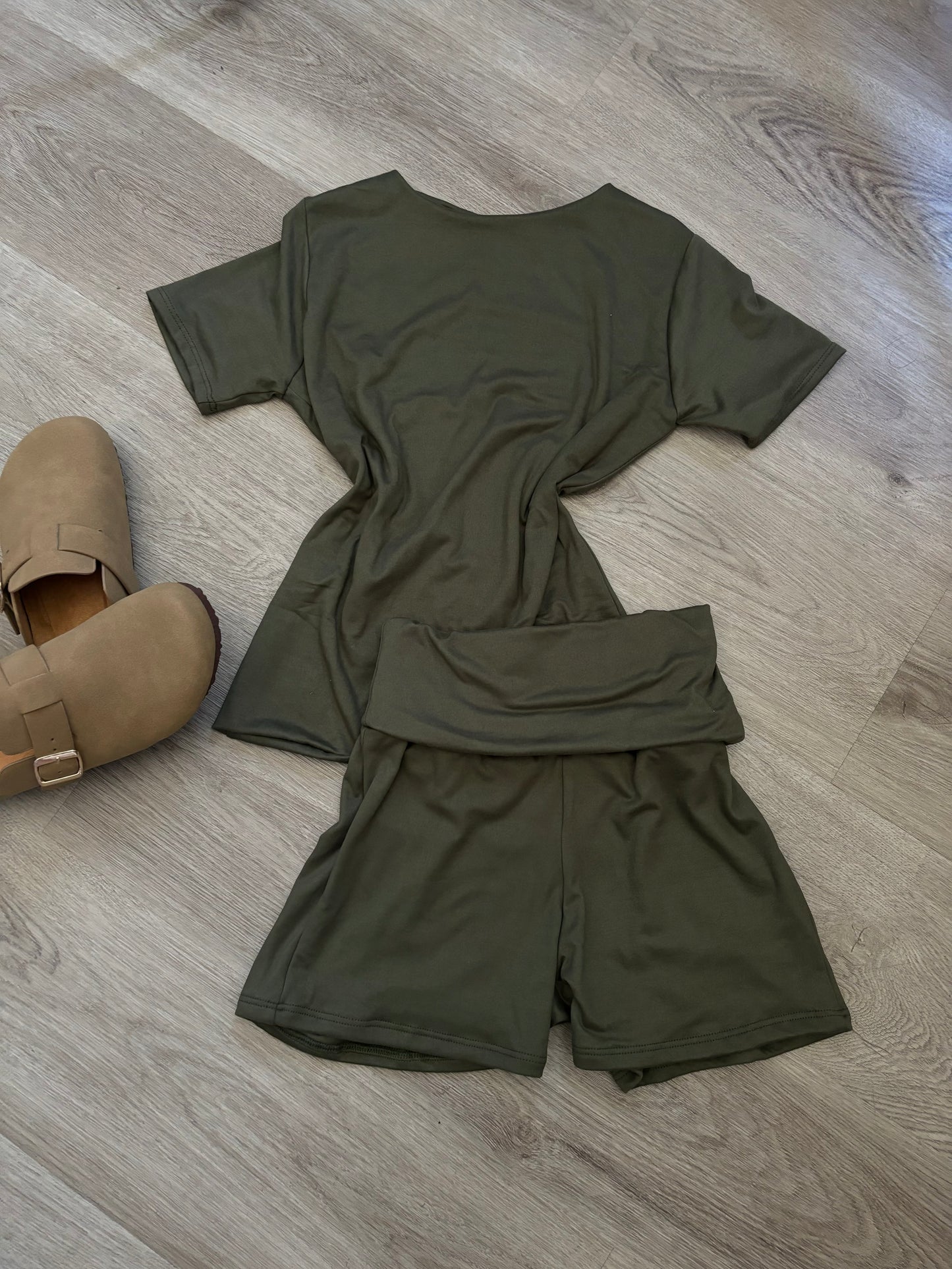 Arlette Set- Olive