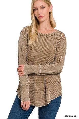 Gigi Waffle Long Sleeve (More Colors)