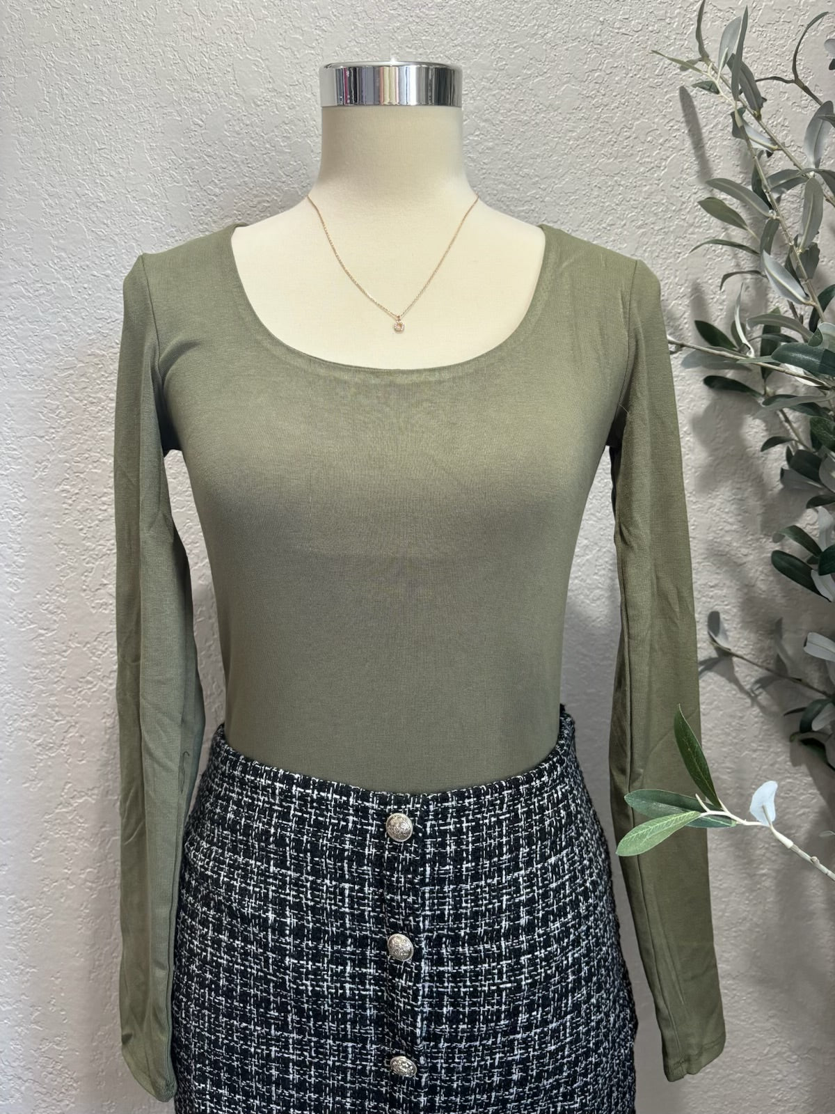 Tweed Mini Skirt