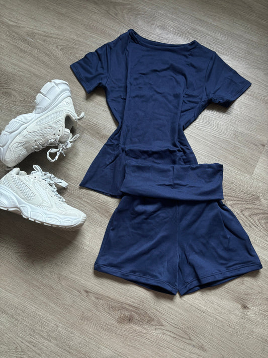 Arlette Top- Navy