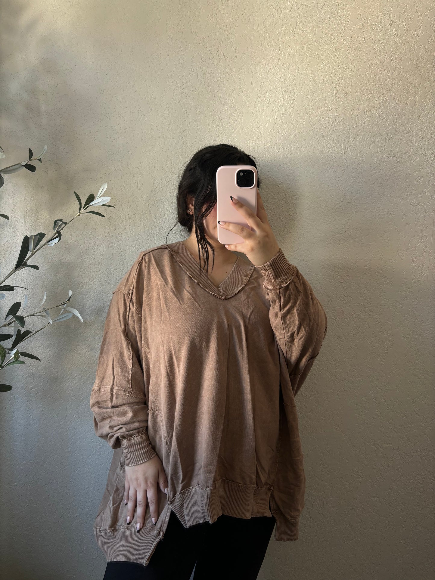 Mineral Wash Pullover