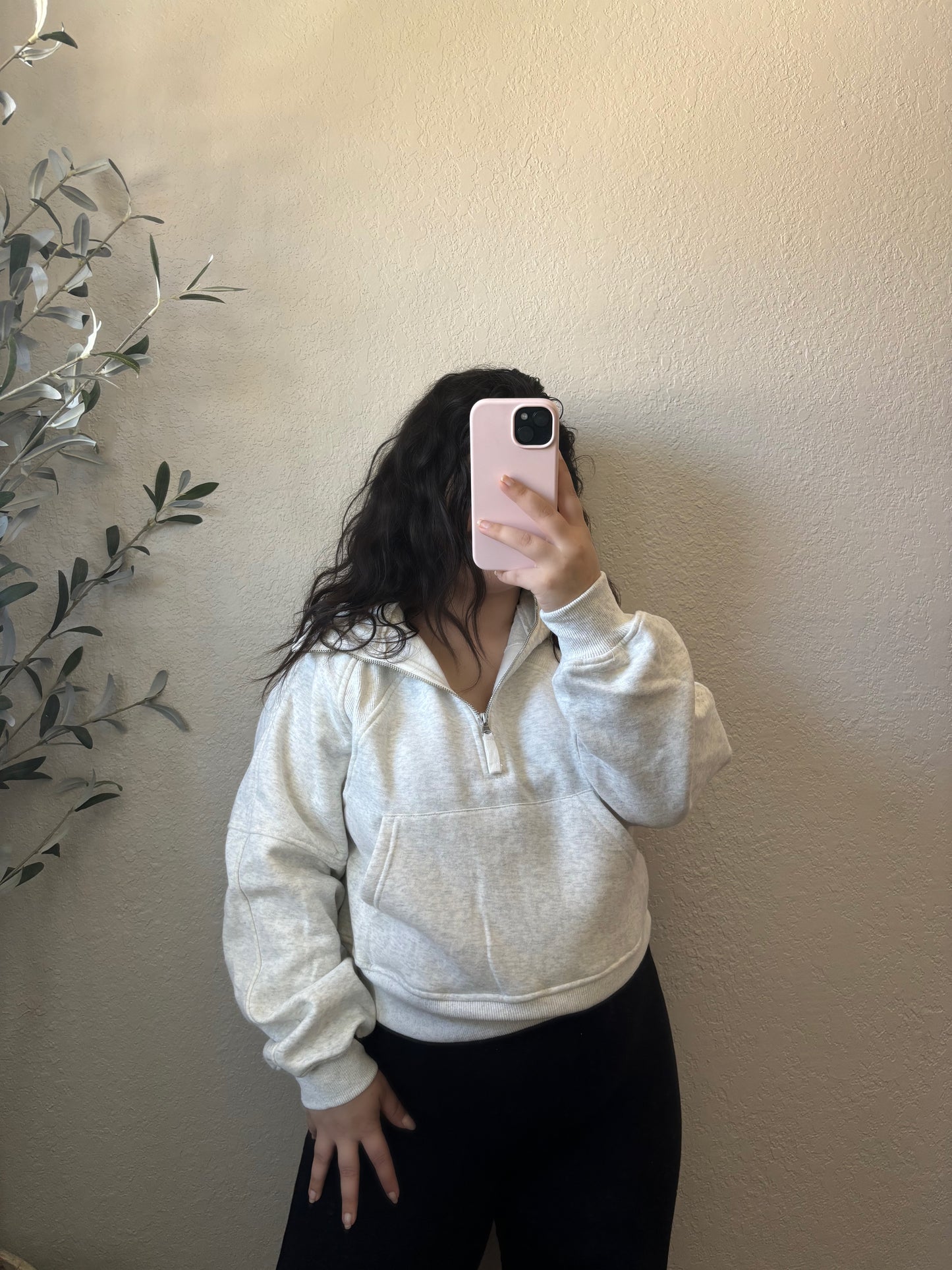 Zoey Pullover (Heather White)