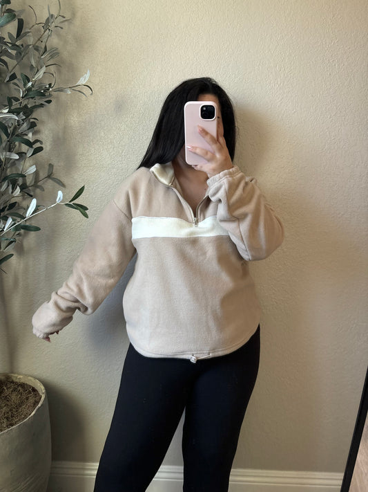 Natalie Half Zip Pullover