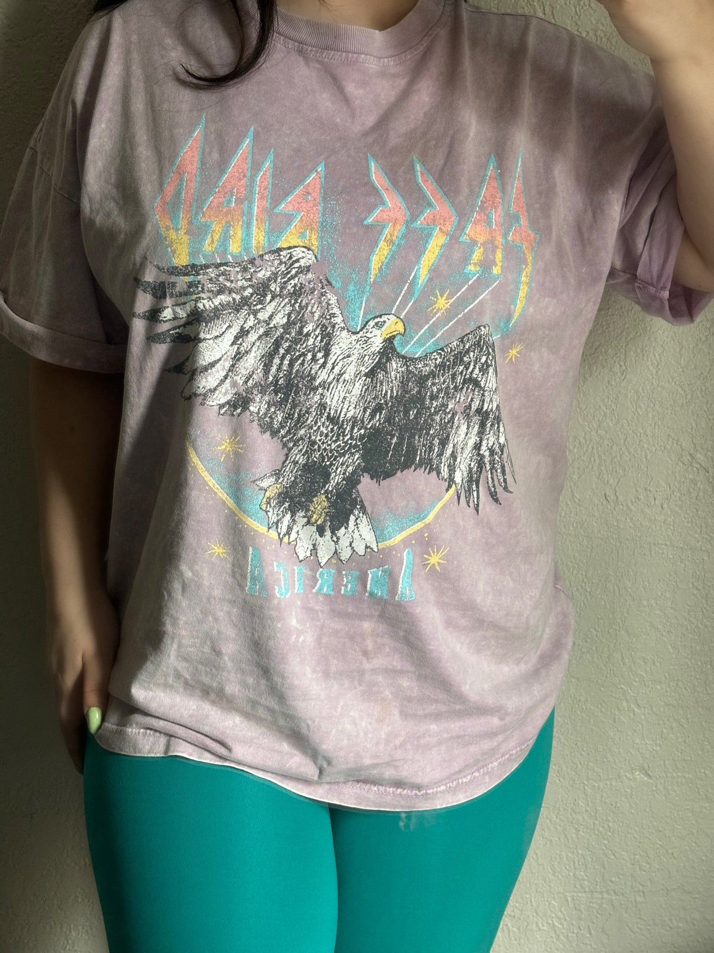 Free Bird Tee-Full Length (Vintage Lavender)