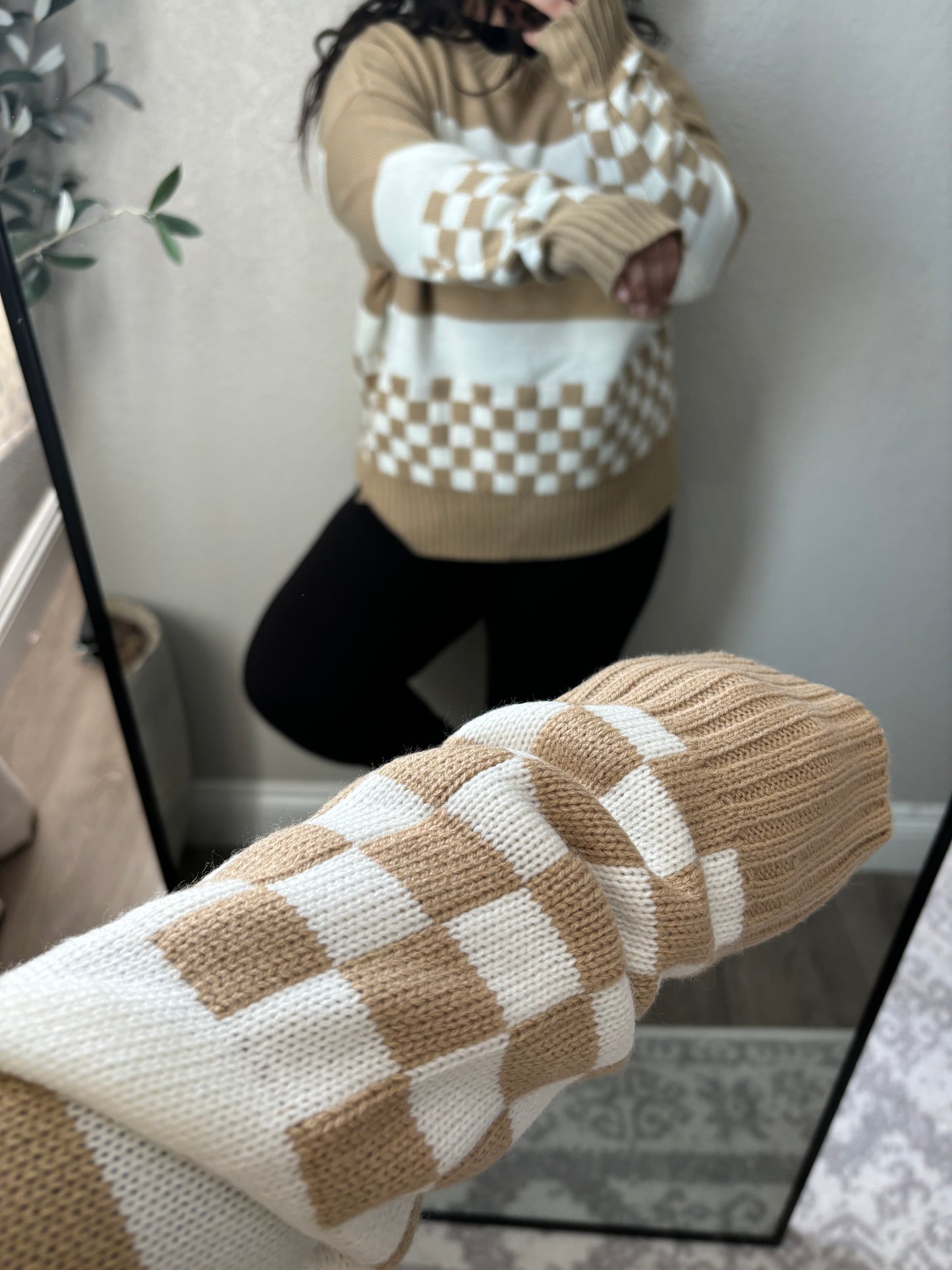 The Creamy Caramel Knit Sweater