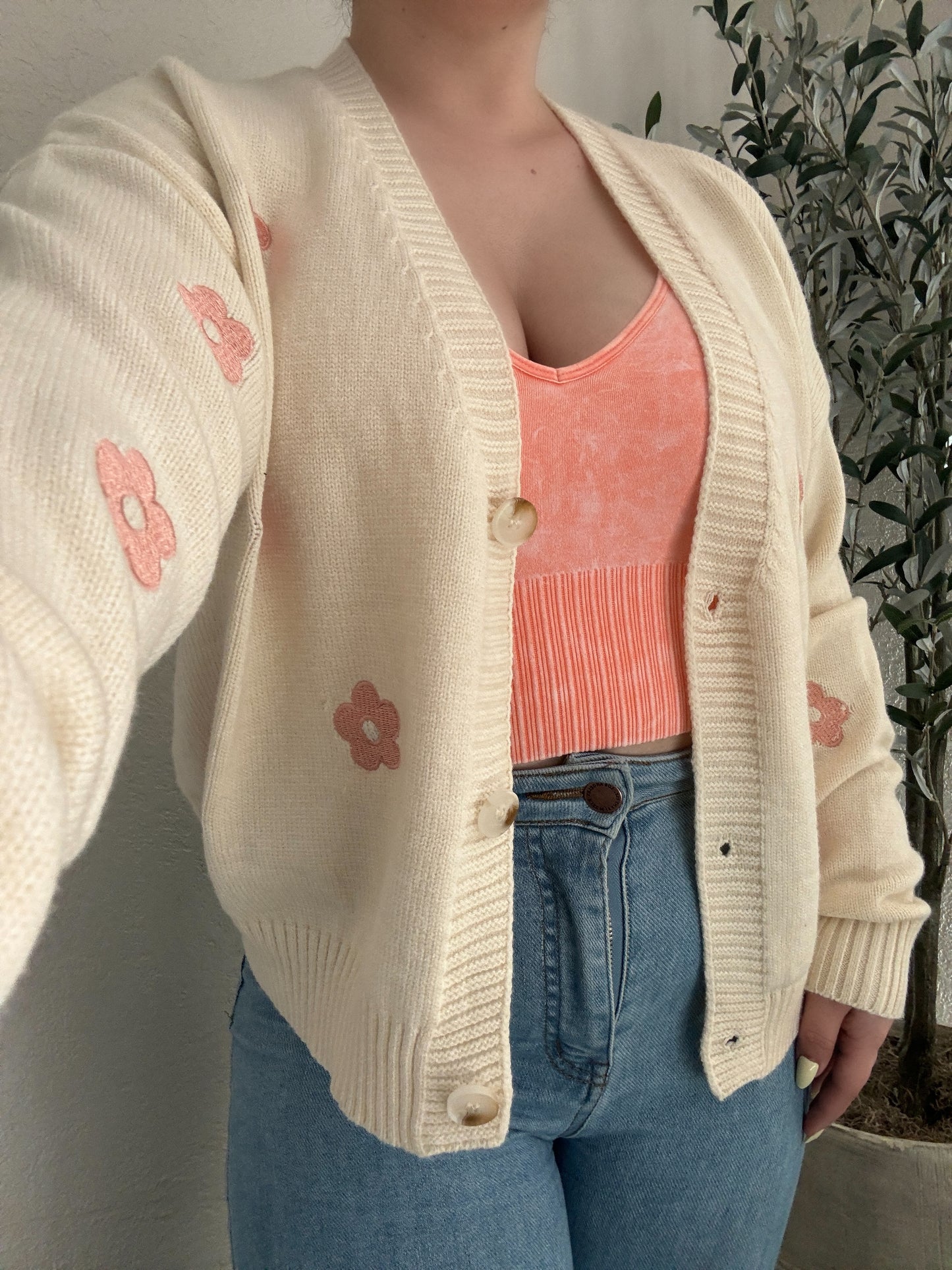 Tess Floral Cardigan