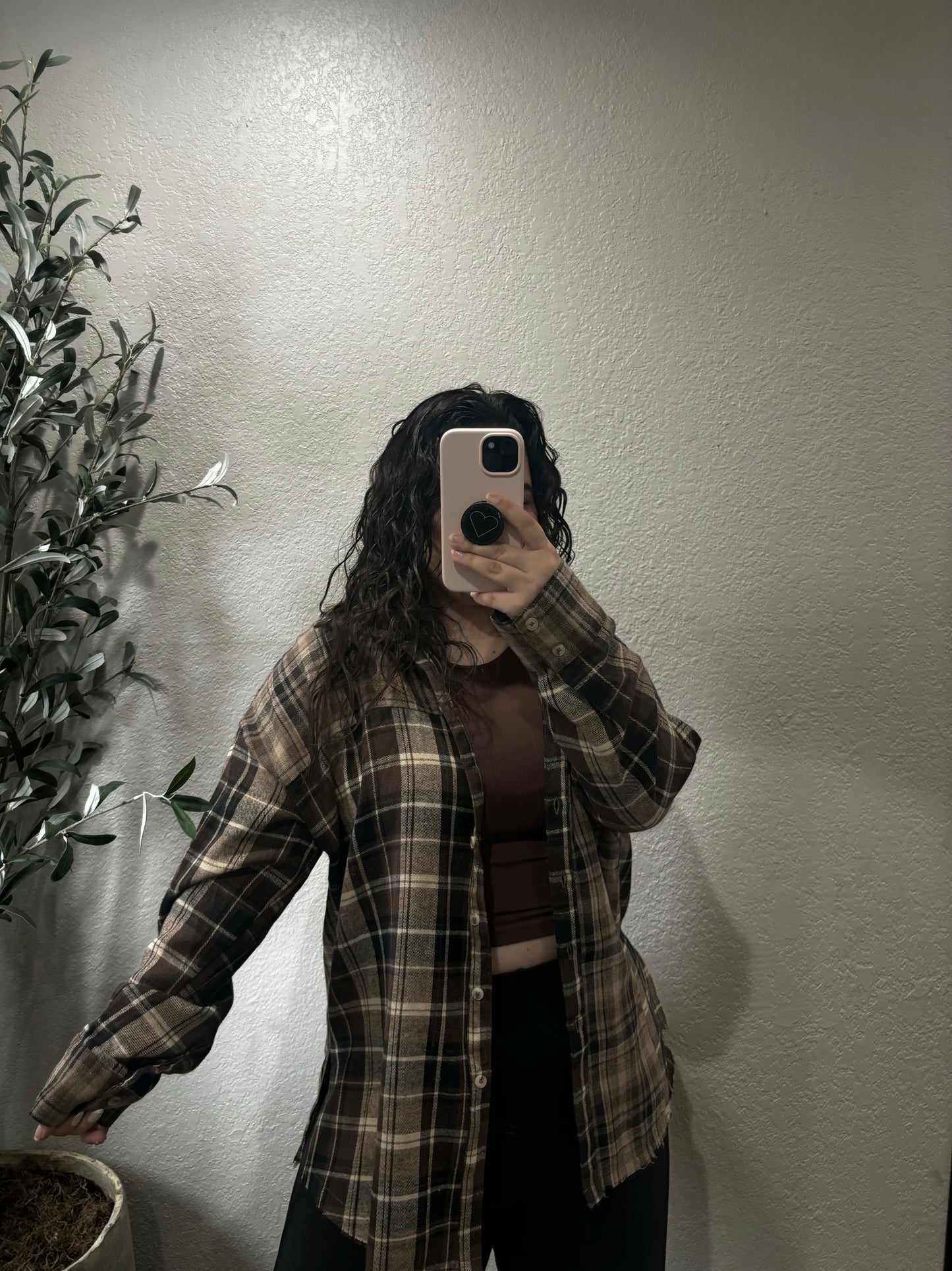 Mocha Muse Flannel