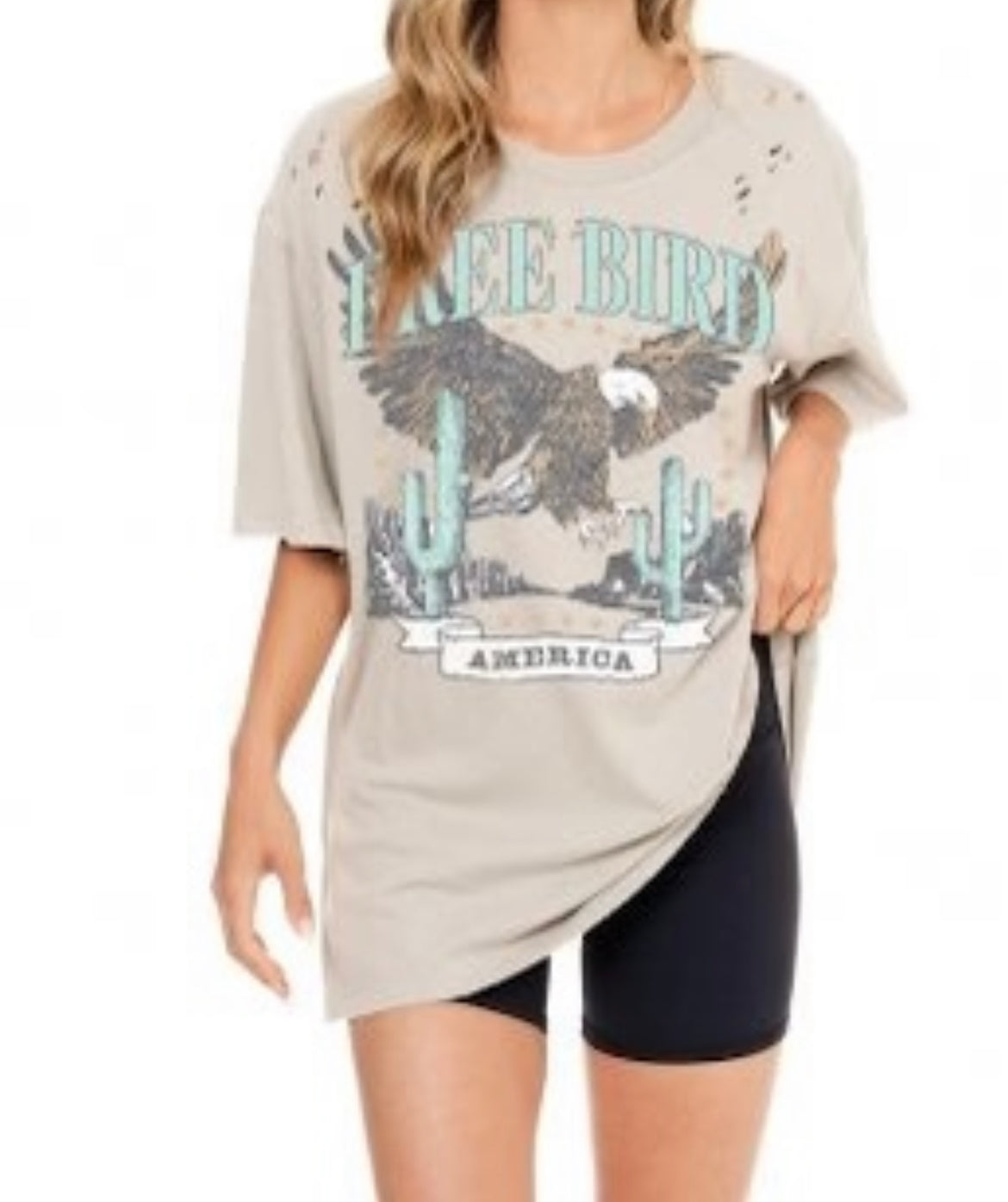 Freebird Desert Tee (Khaki)