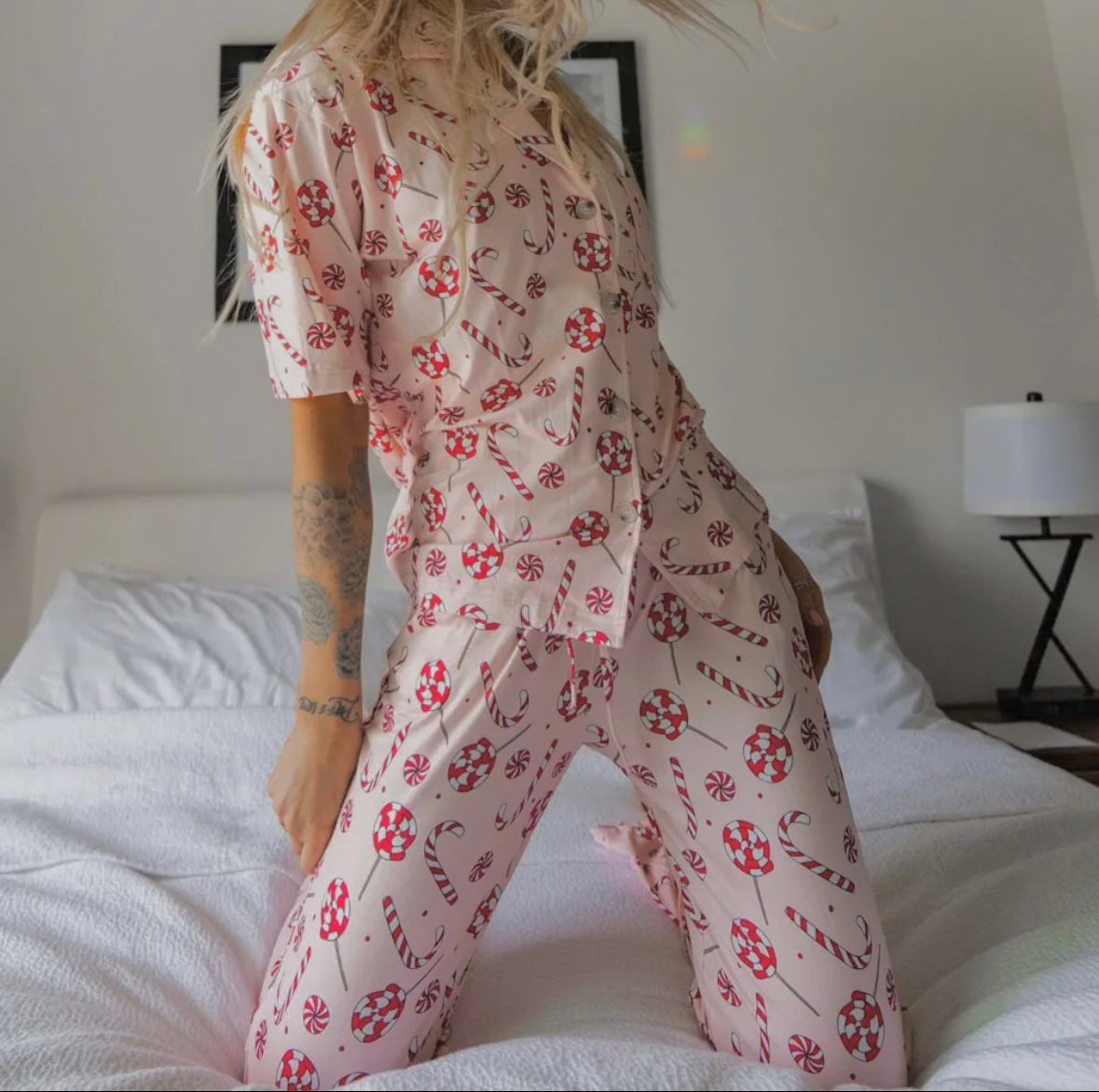 Peppermint Pj & Loungewear Set