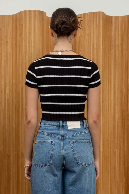 Ayla Striped Top