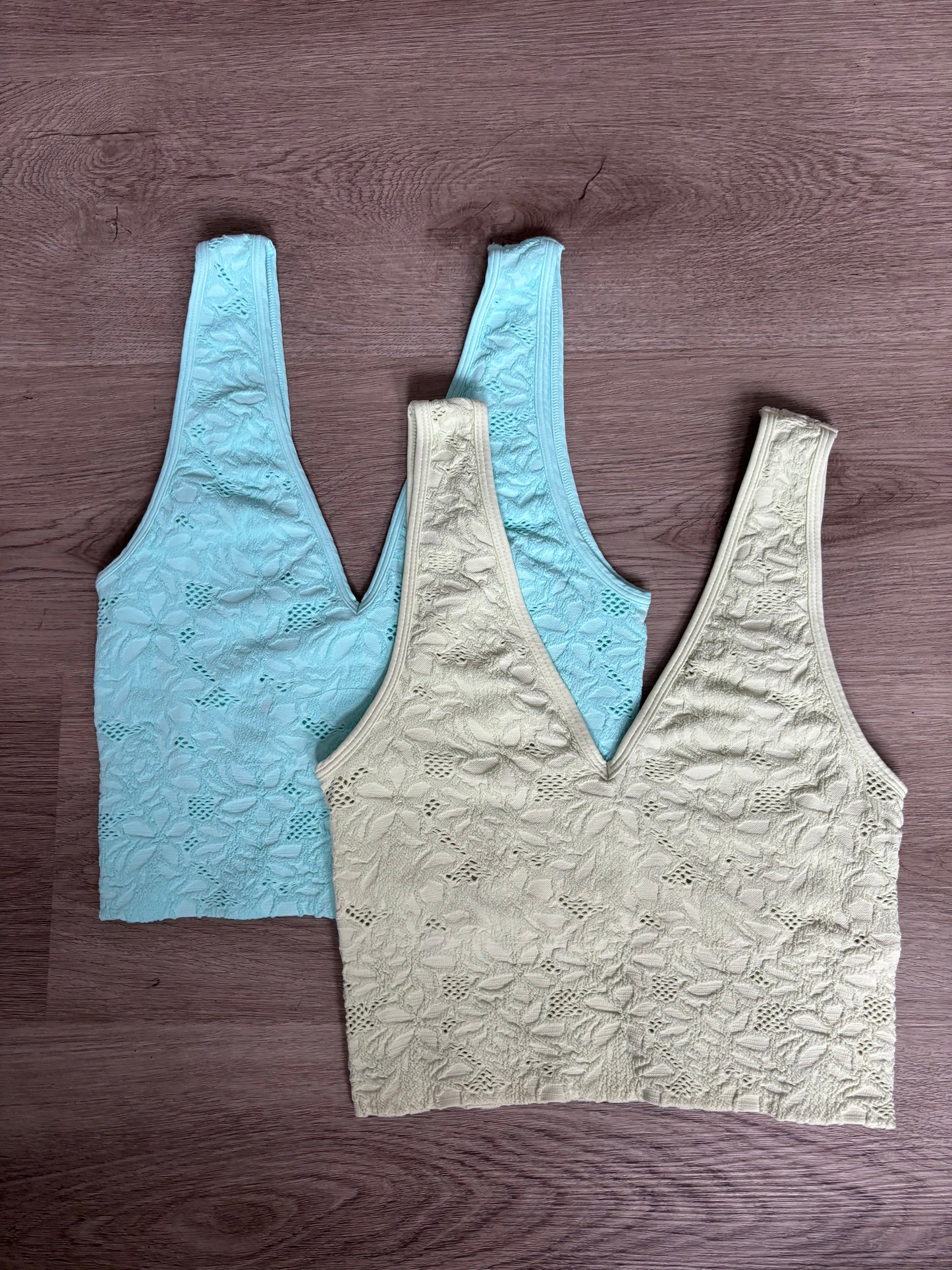 Raena Lace V-Neck Tank