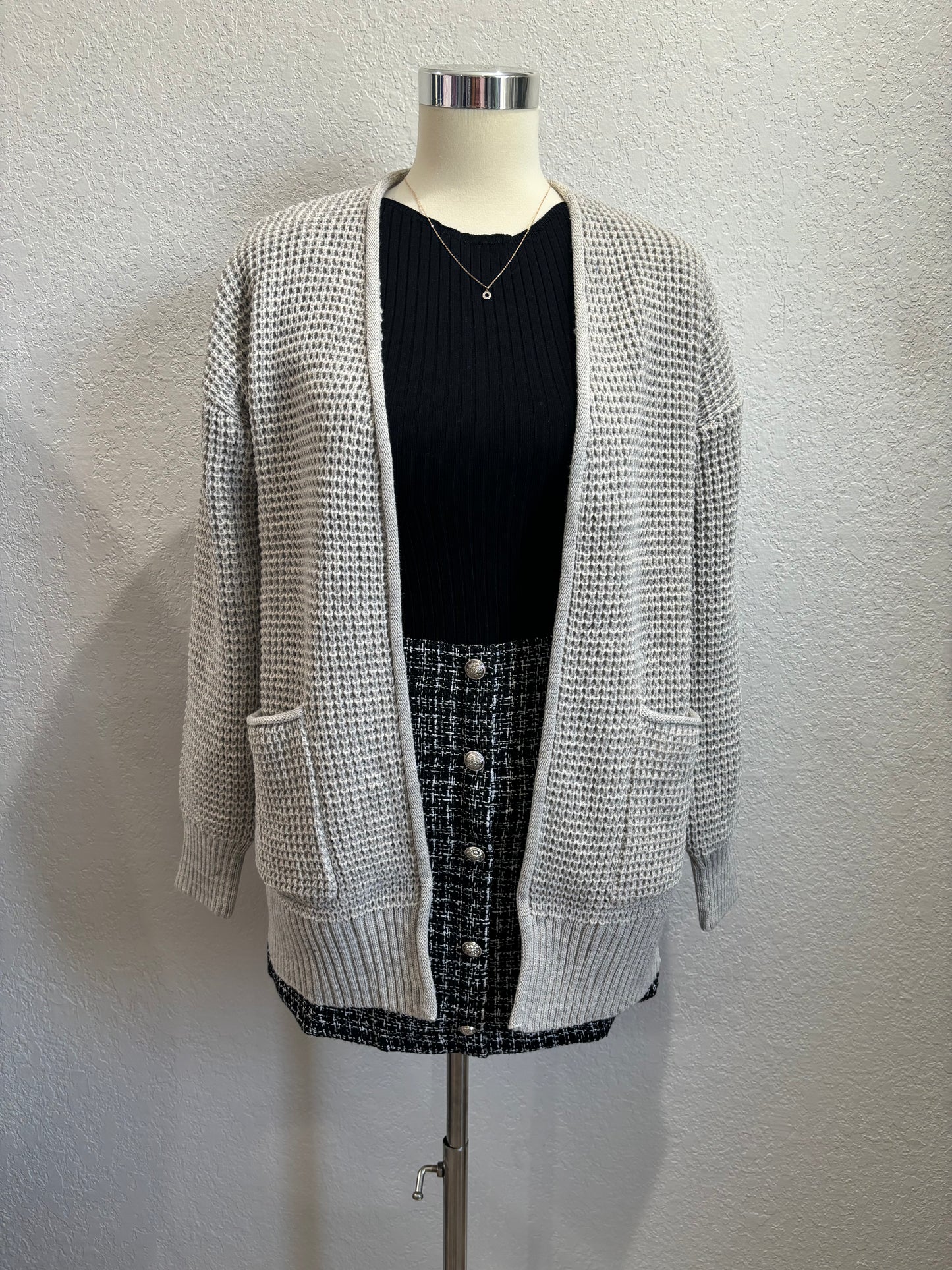 Carly Cardigan- H. Beige