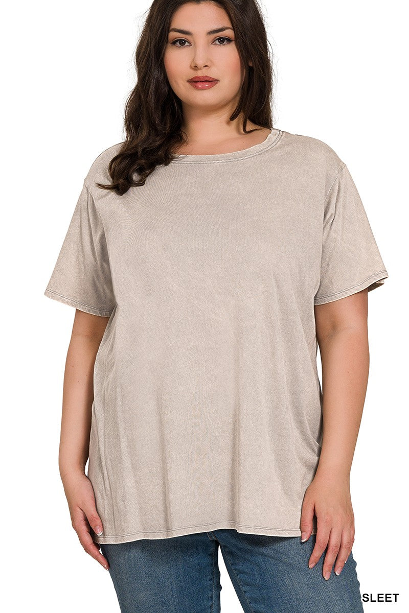 Extra Curvy Ally Washed Tee