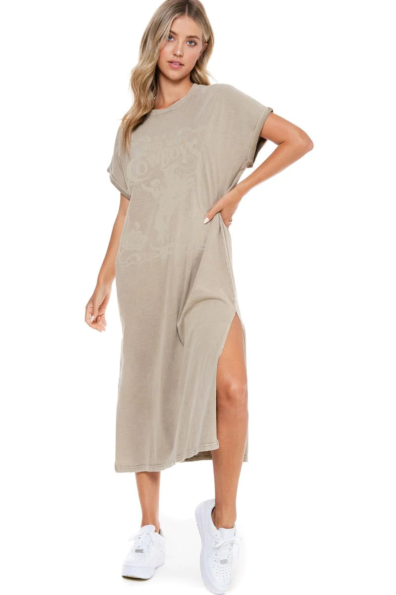 Wild West Cowboy Maxi Dress