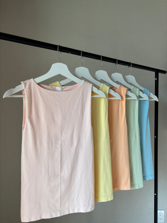 Clean Line Boat Neck Tank