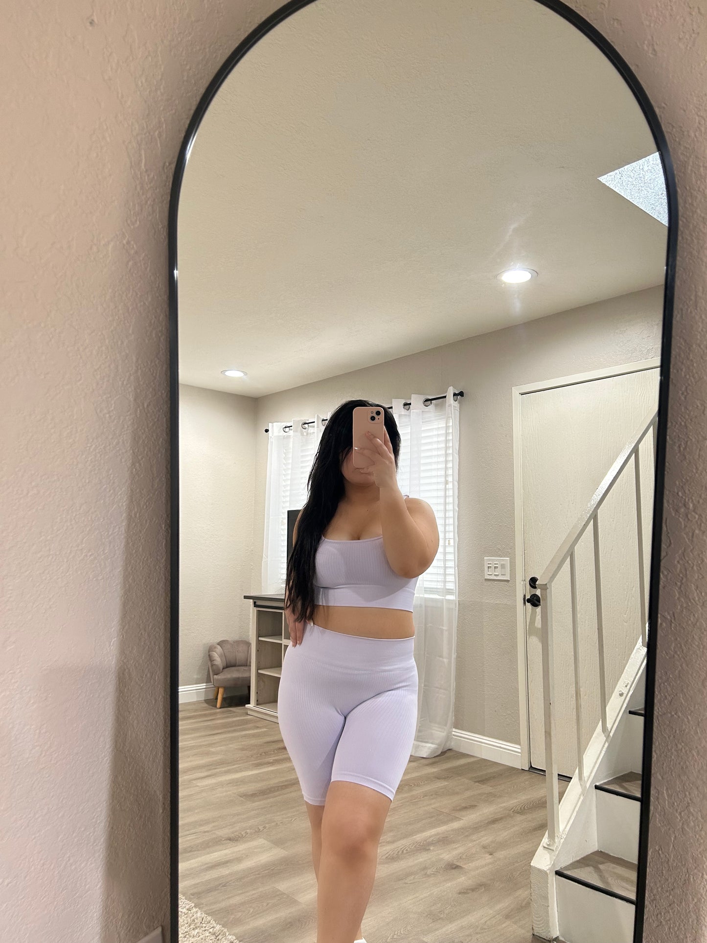 Rosie Biker Shorts (Orchid Petal)