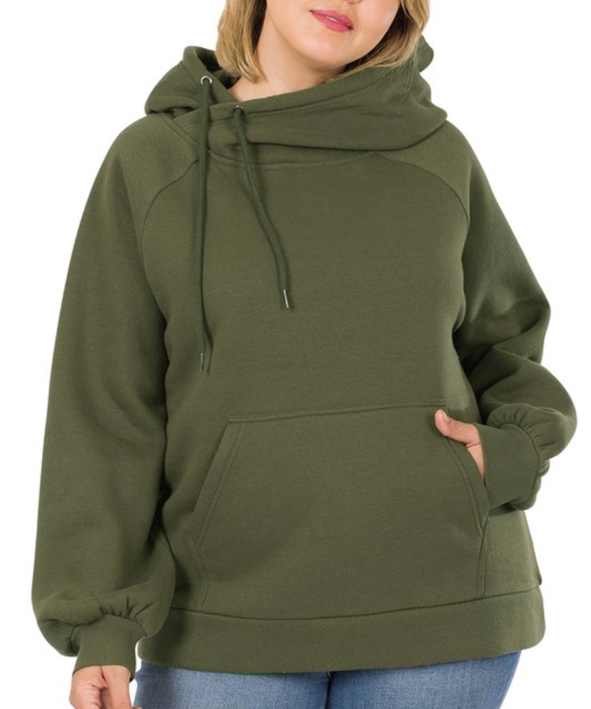 Hannah Extra Curvy Hoodie (More Colors)