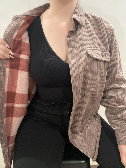 Noelle Corduroy Jacket (Cocoa)