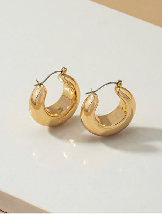 Grace Gold Hoops