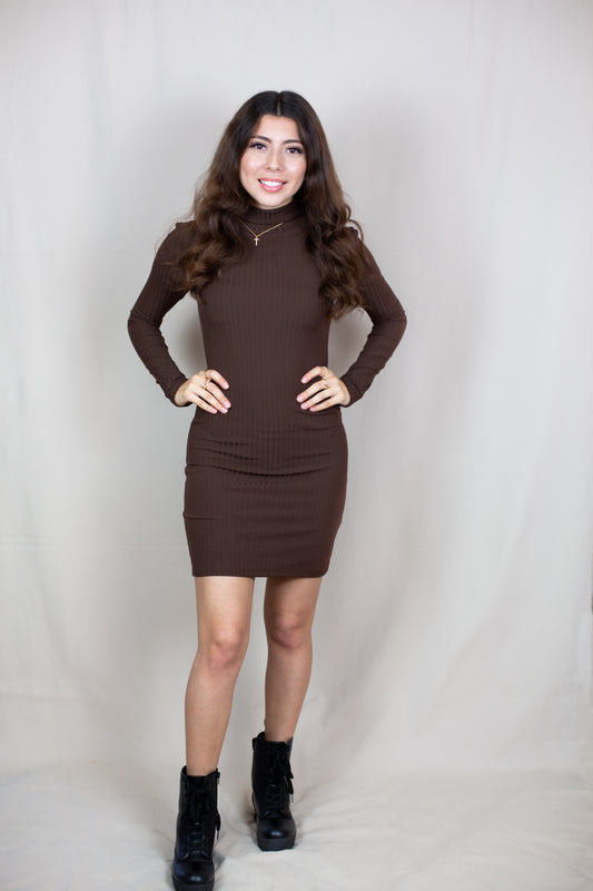 Jade Dress (Brown)