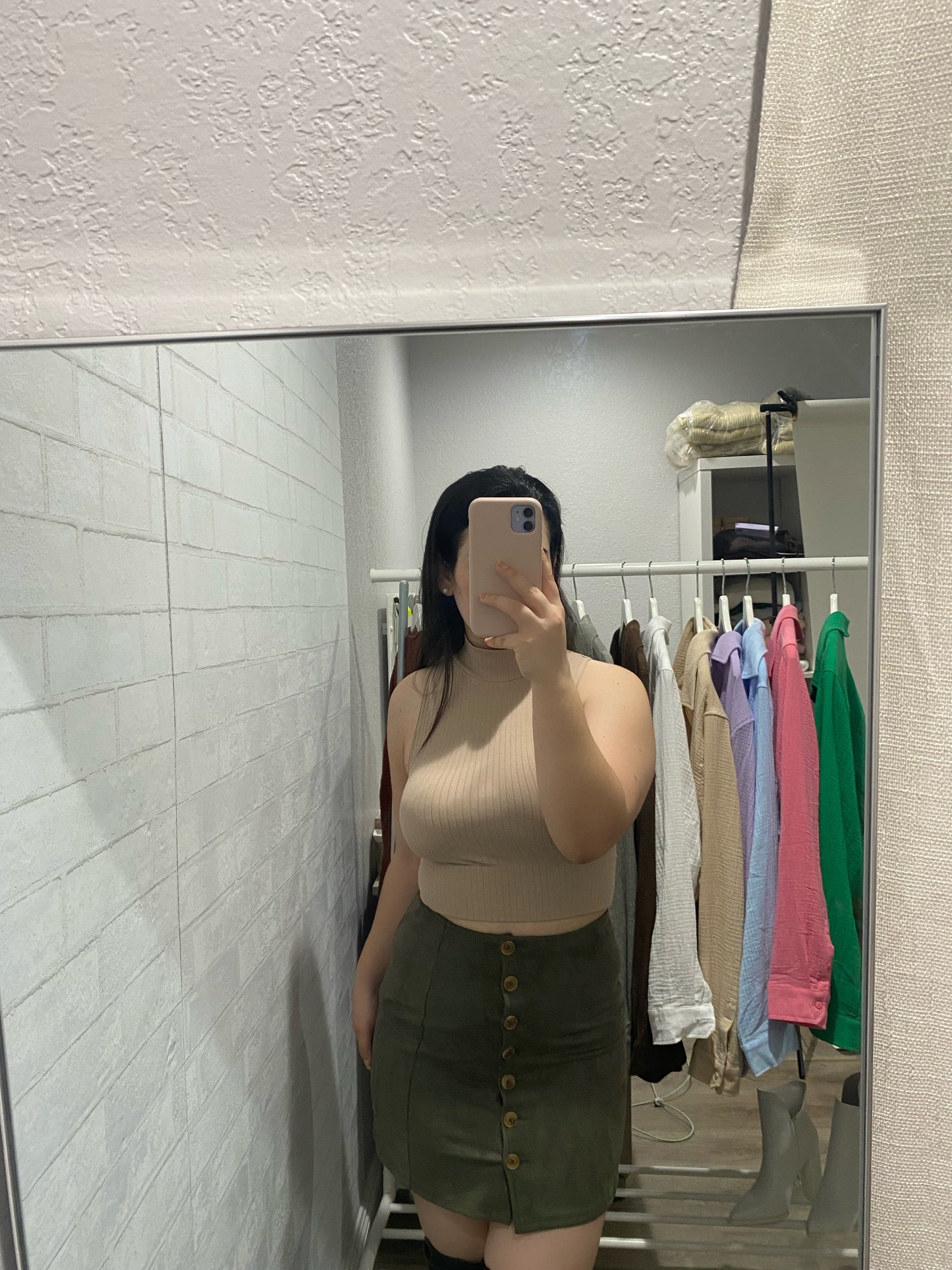 Zoey Skirt (Olive)