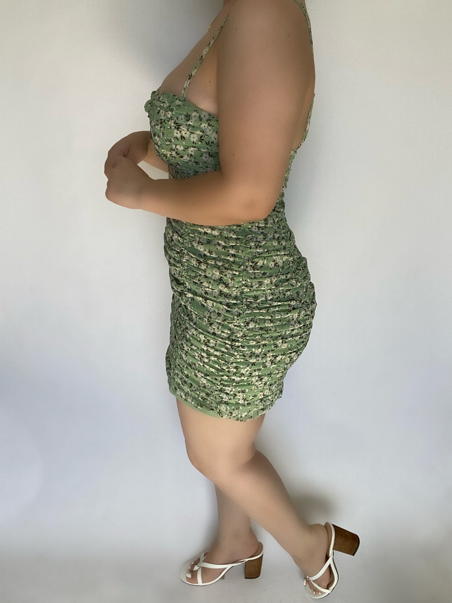 Tinkerbell Mini Dress (Sage)