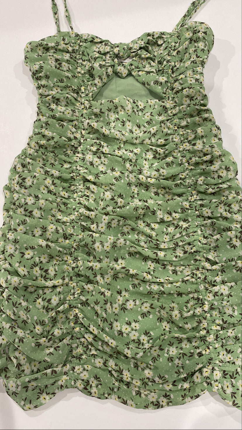 Tinkerbell Mini Dress (Sage)