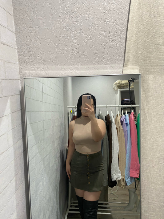 Zoey Skirt (Olive)